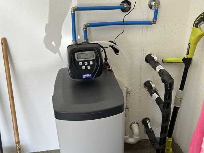 Newly Installed Water Softener